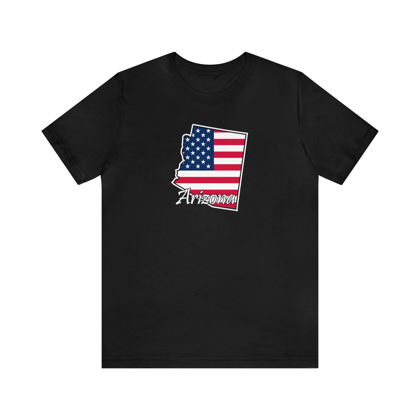 Arizona Outline US Flag Tee