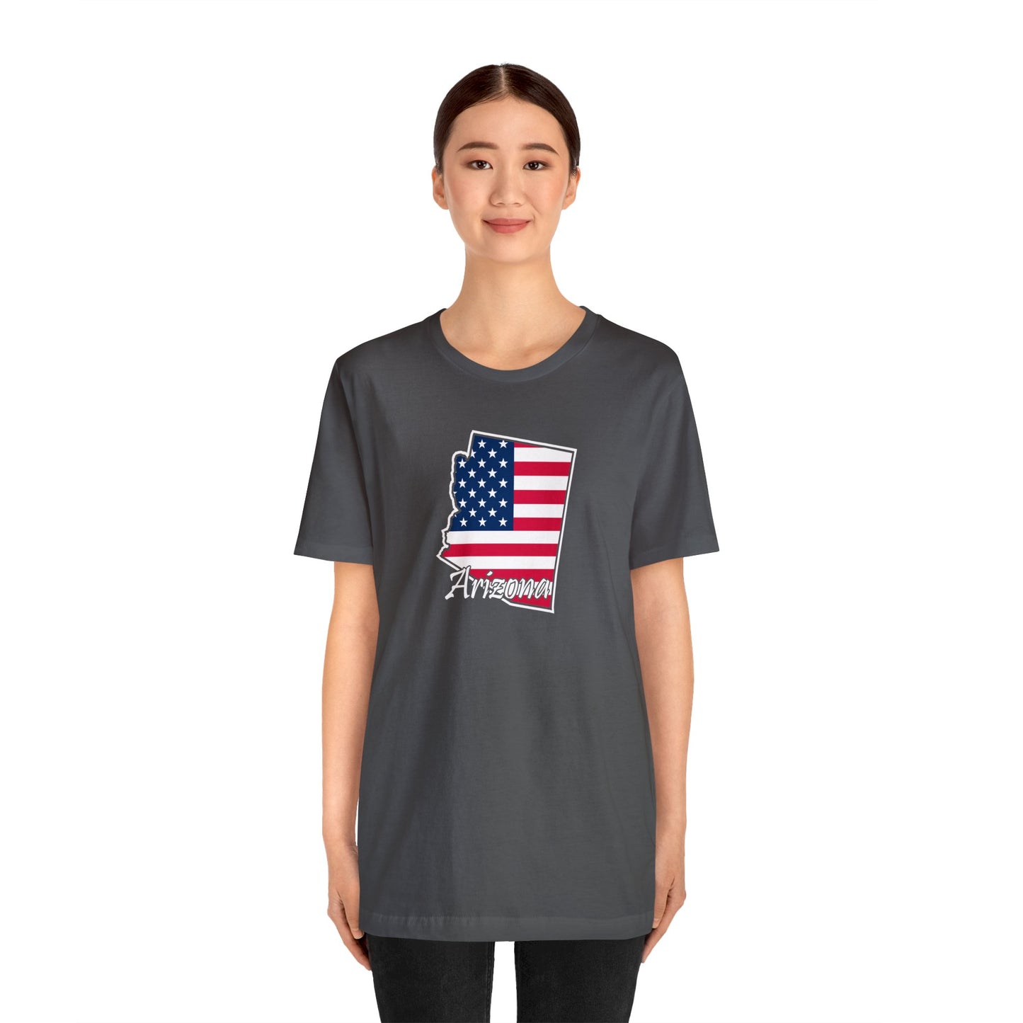 Arizona Outline US Flag Tee